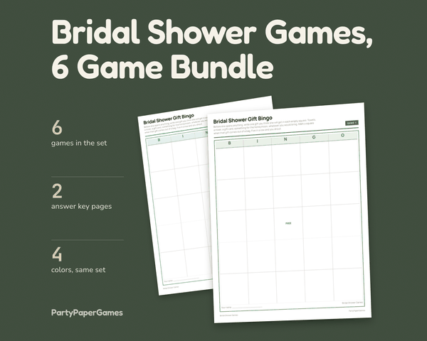 Bridal Shower Games, the listing cover